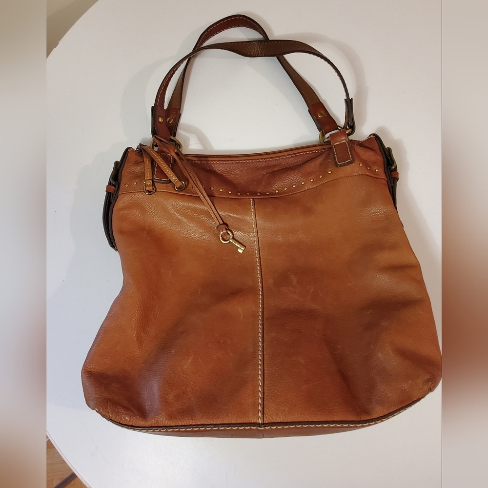 Fossil Vintage Leather Shoulder Bag